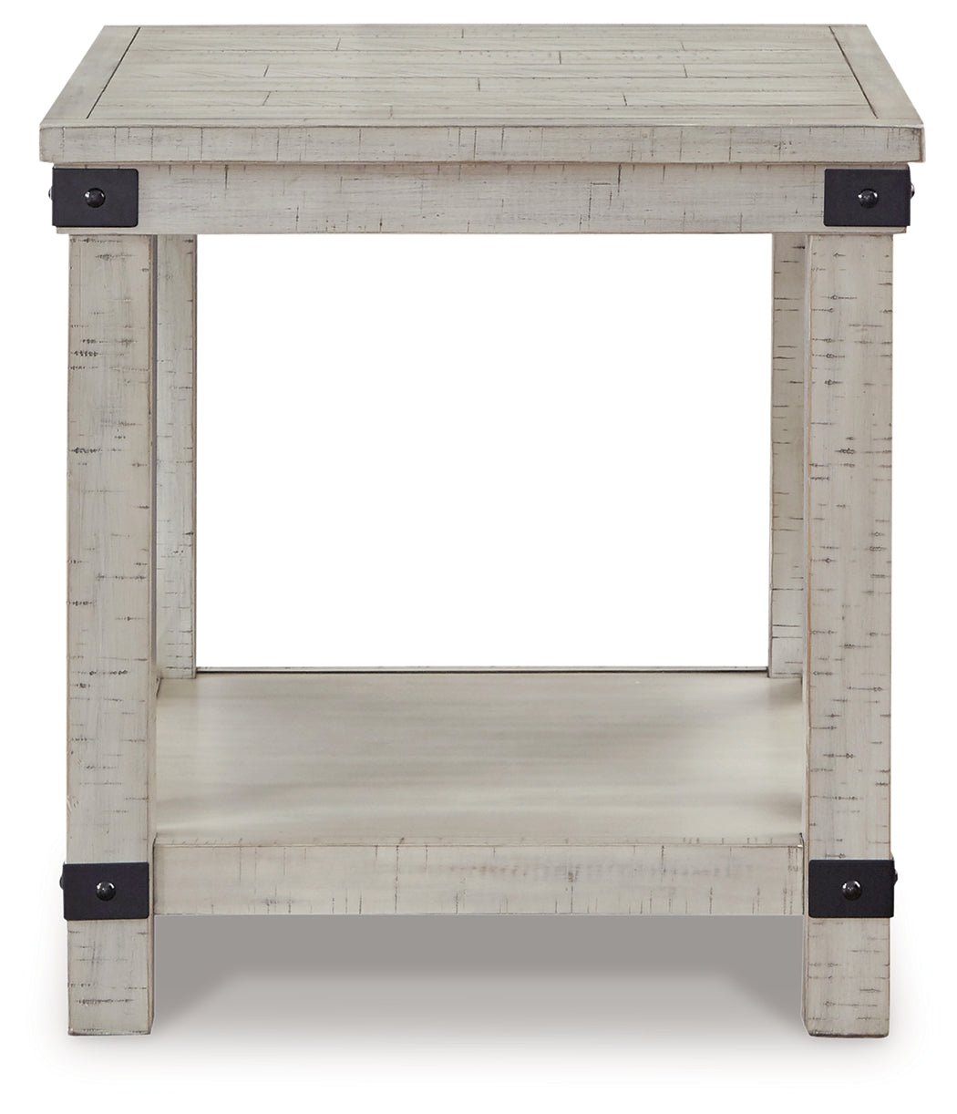 Carynhurst Whitewash End Table from Ashley - Luna Furniture