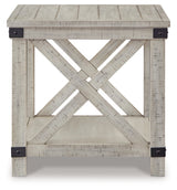 Carynhurst Whitewash End Table from Ashley - Luna Furniture