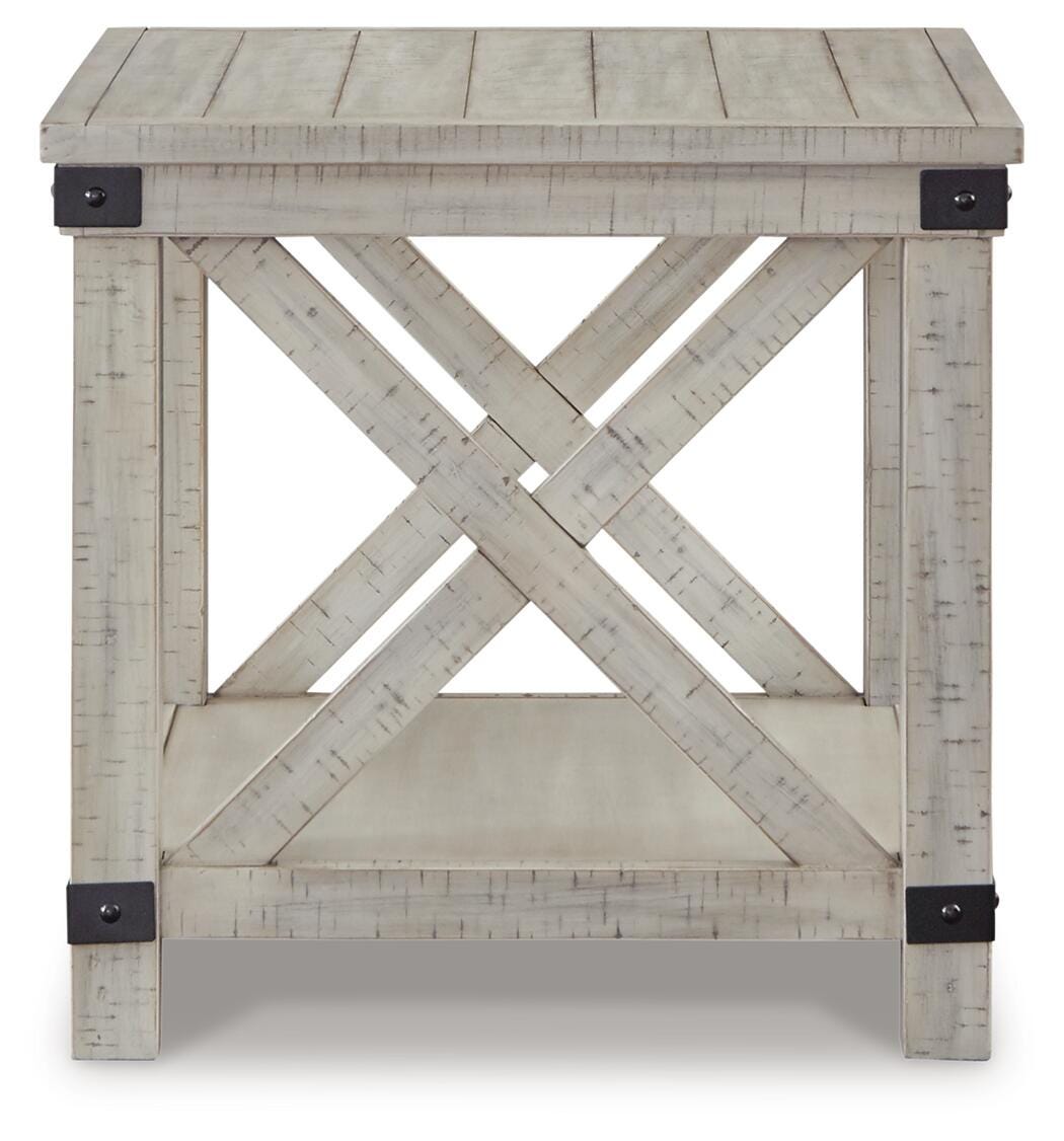 Carynhurst Whitewash End Table from Ashley Furniture - Luna Furniture
