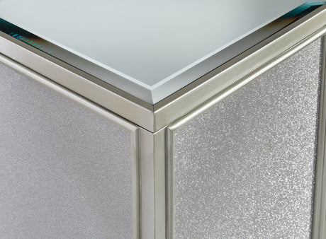 Traleena Silver Finish Nesting End Table from Ashley - Luna Furniture
