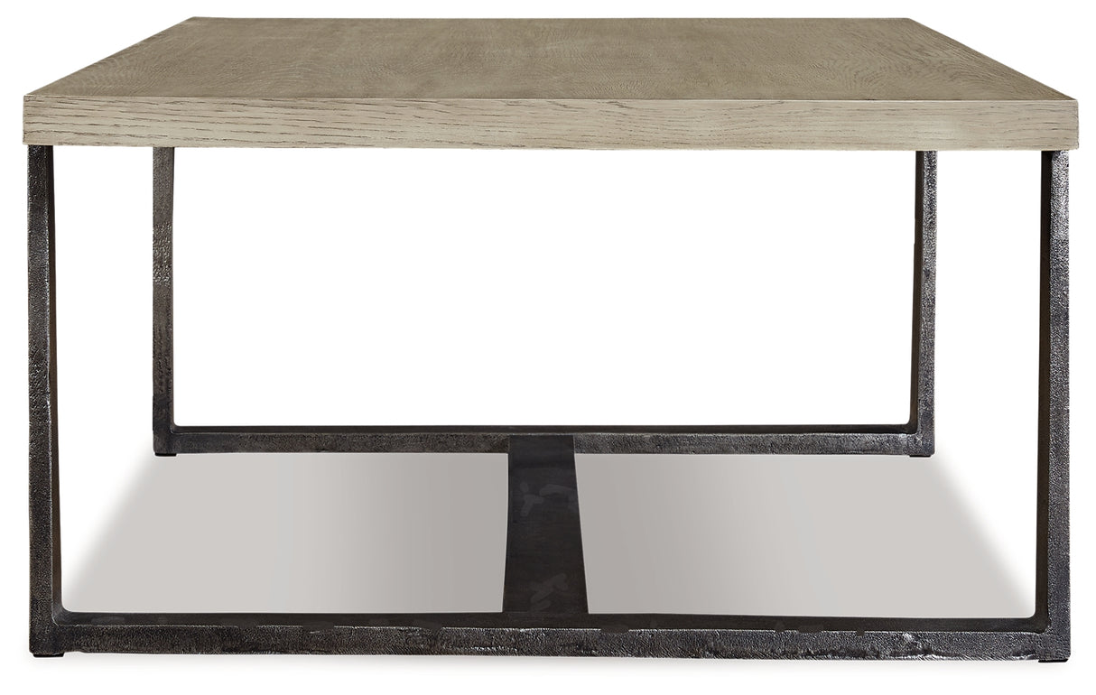 Dalenville Gray Coffee Table and 2 End Tables from Ashley - Luna Furniture