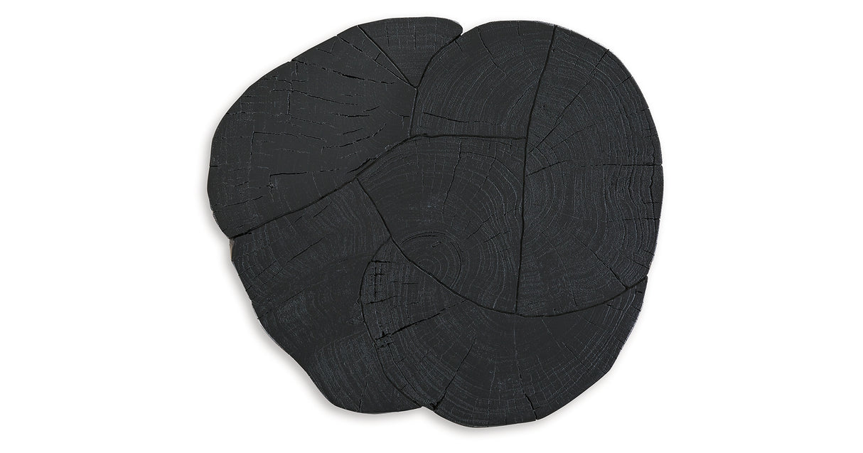 Wimbell Coffee Table with 2 End Tables in Black from Ashley - Luna Furniture