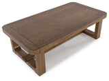 Cabalynn Light Brown Coffee Table and 2 End Tables from Ashley Furniture - Luna Furniture