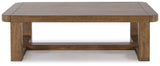 Cabalynn Light Brown Coffee Table and 2 End Tables from Ashley Furniture - Luna Furniture