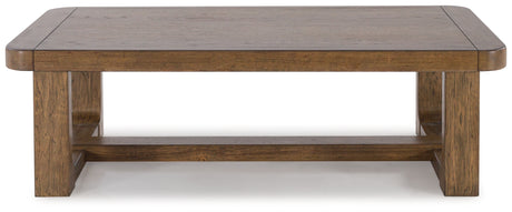 Cabalynn Light Brown Coffee Table and 2 End Tables from Ashley Furniture - Luna Furniture