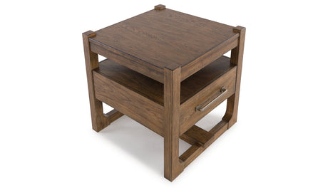 CABALYNN Light Brown End Table from Ashley - Luna Furniture