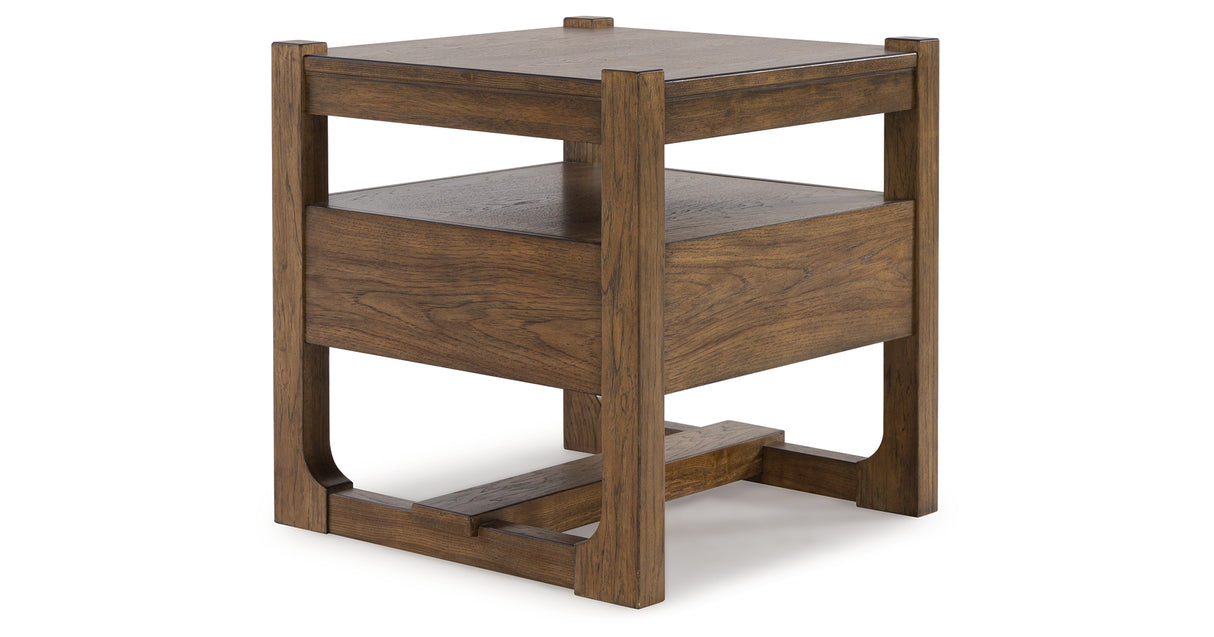 Cabalynn Coffee Table with 1 End Table in Light Brown from Ashley Furniture - Luna Furniture