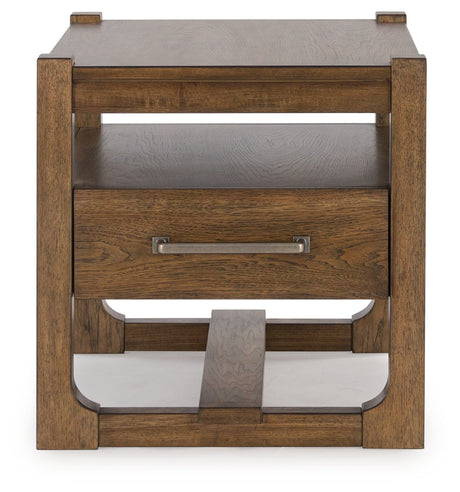 Cabalynn Light Brown Coffee Table and 2 End Tables from Ashley Furniture - Luna Furniture