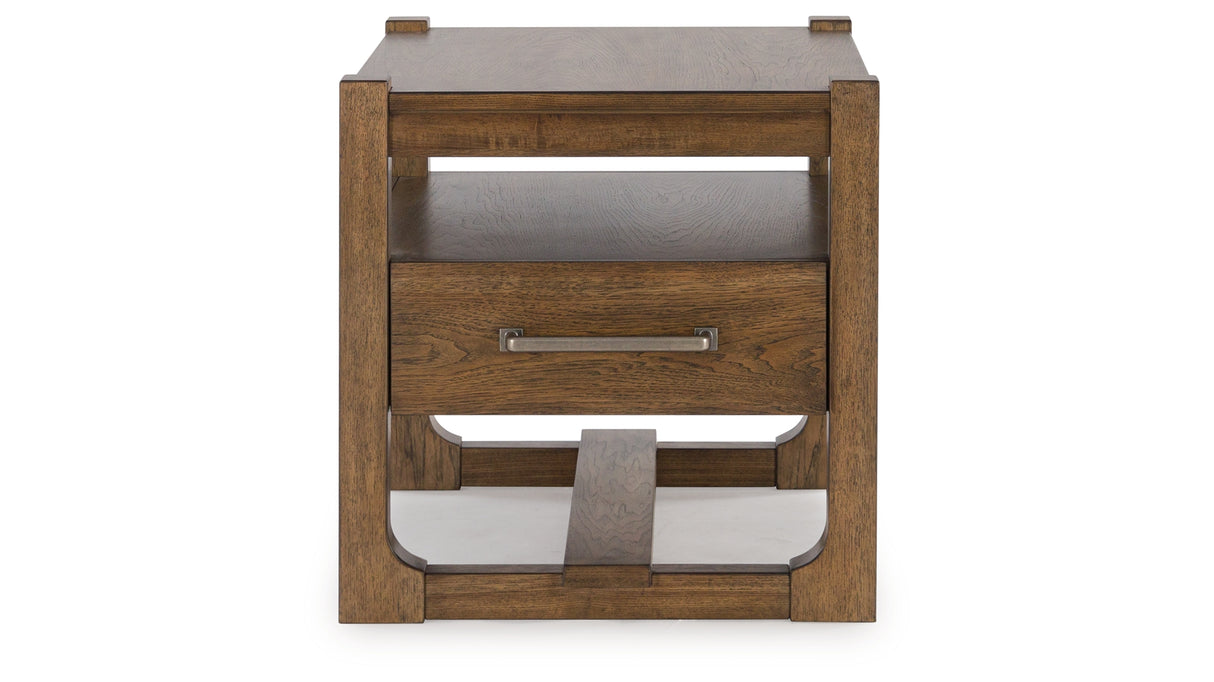 CABALYNN Light Brown End Table from Ashley - Luna Furniture