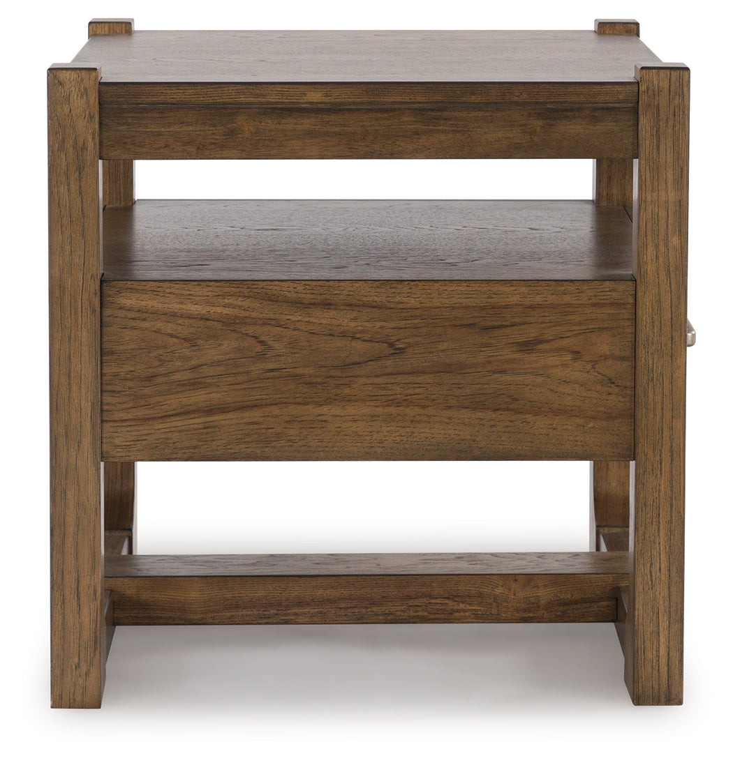 Cabalynn Light Brown Coffee Table and 2 End Tables from Ashley Furniture - Luna Furniture