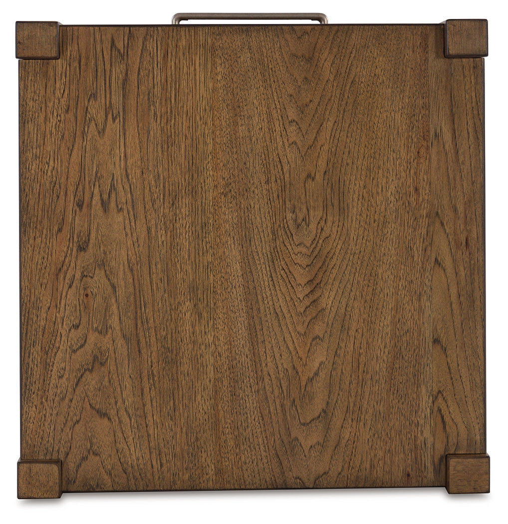 Cabalynn Light Brown Coffee Table and 2 End Tables from Ashley Furniture - Luna Furniture