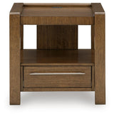 Marxmore Brown Square End Table from Ashley - Luna Furniture