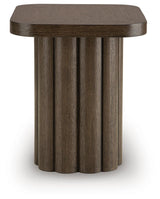 Darimore Burnished Brown Rectangular End Table from Ashley - Luna Furniture