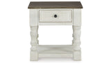 Havalance White/Gray Coffee Table with 2 End Tables from Ashley - Luna Furniture