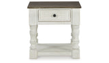 Havalance White/Gray End Table from Ashley - Luna Furniture