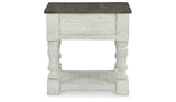 Havalance White/Gray End Table from Ashley - Luna Furniture