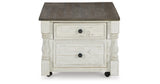 Havalance White/Gray Coffee Table with 2 End Tables from Ashley - Luna Furniture