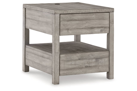 Naydell Gray Lift-top Coffee Table and 2 End Tables