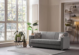 Tokyo 3 Seat Sleeper (kamer Gray) from Bellona - Luna Furniture