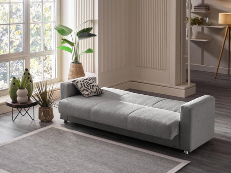 Tokyo 3 Seat Sleeper (kamer Gray) from Bellona - Luna Furniture