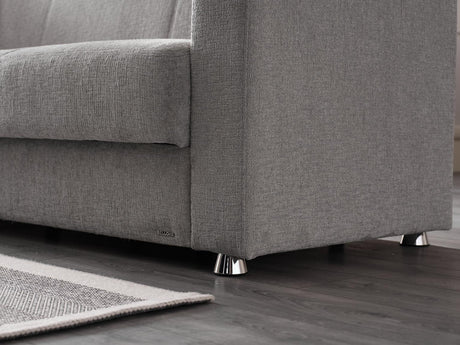Tokyo 3 Seat Sleeper (kamer Gray) from Bellona - Luna Furniture
