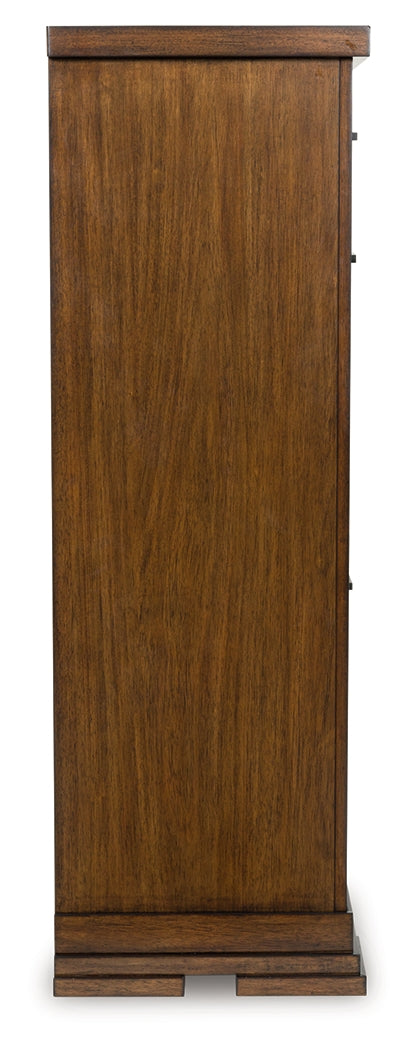 Taffenbrook Medium Brown Chest of Drawers from Ashley Furniture - Luna Furniture