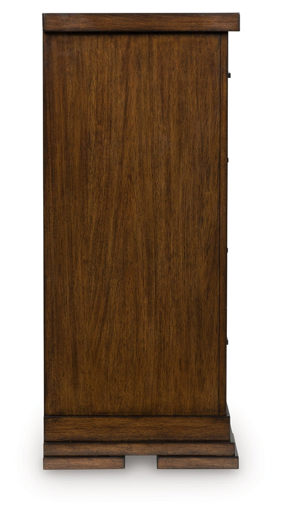 Taffenbrook Medium Brown Dresser – Luna Furniture