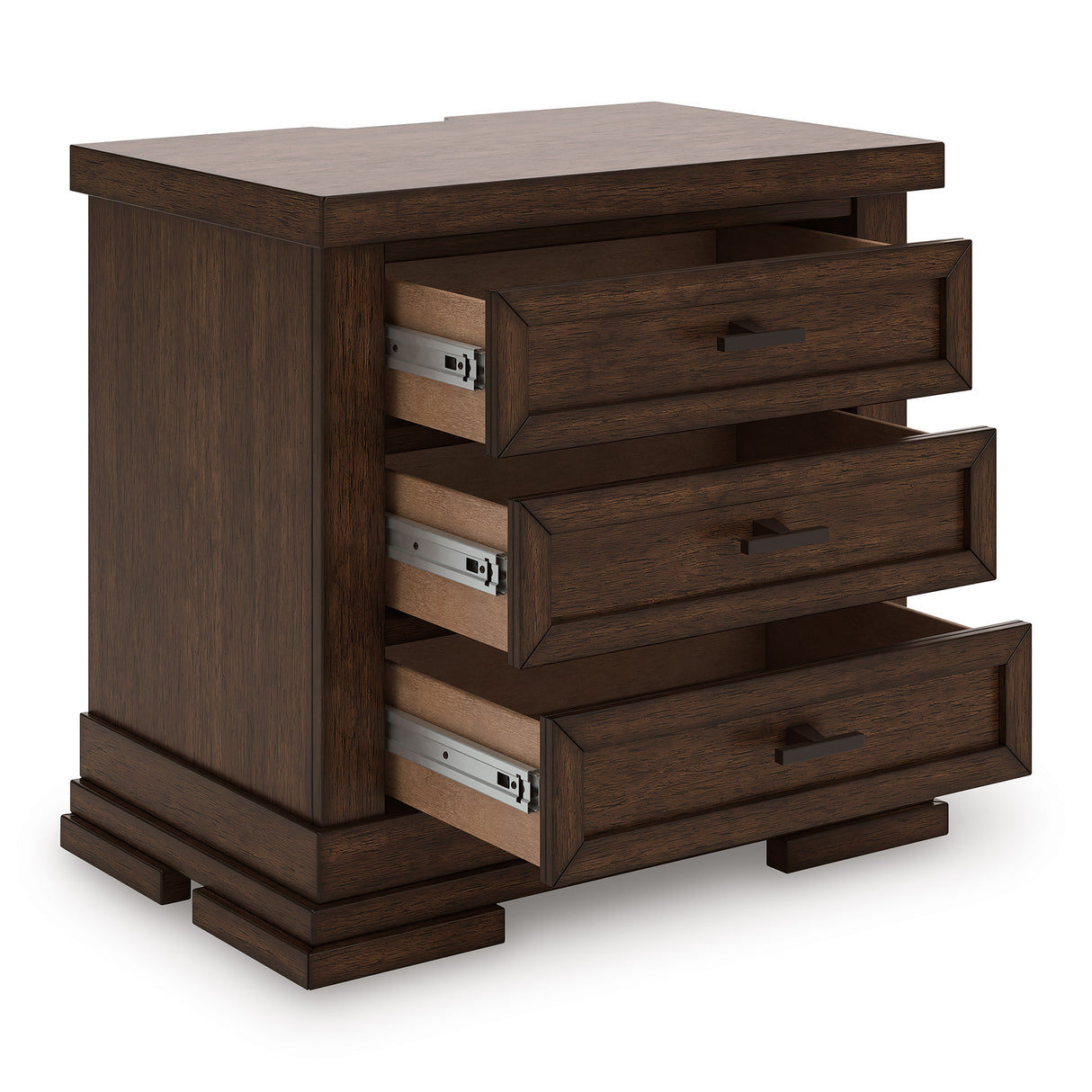 Taffenbrook Medium Brown Storage Platform Set from Ashley - Luna Furniture