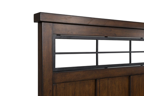 Taffenbrook Medium Brown Queen Storage Platform Bed from Ashley - Luna Furniture