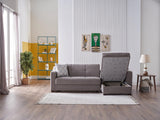 Tahoe Verderio Dark Gray Storage Sleeper Sectional from Bellona - Luna Furniture