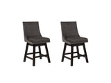 Tallenger 2-Piece Bar Stool in Dark Gray from Ashley - Luna Furniture