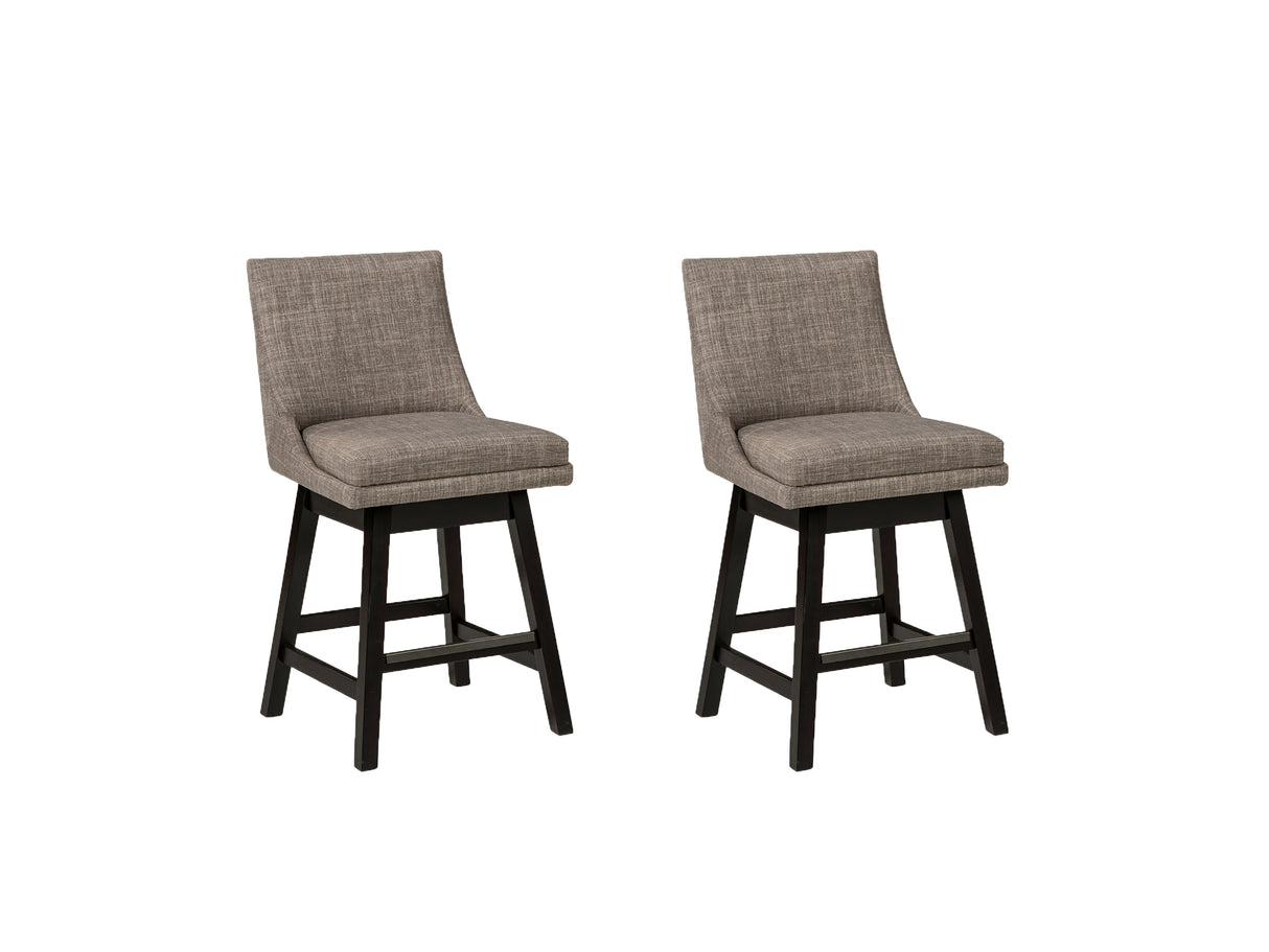 Tallenger 2-Piece Bar Stool in Light Gray from Ashley - Luna Furniture