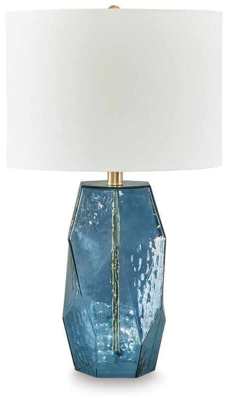 Tallow Blue Table Lamp from Ashley - Luna Furniture