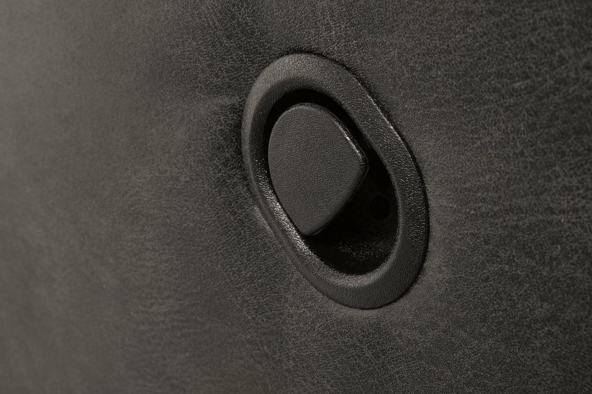 Tambo Pewter 2-Piece Sectional with Recliner from Ashley - Luna Furniture