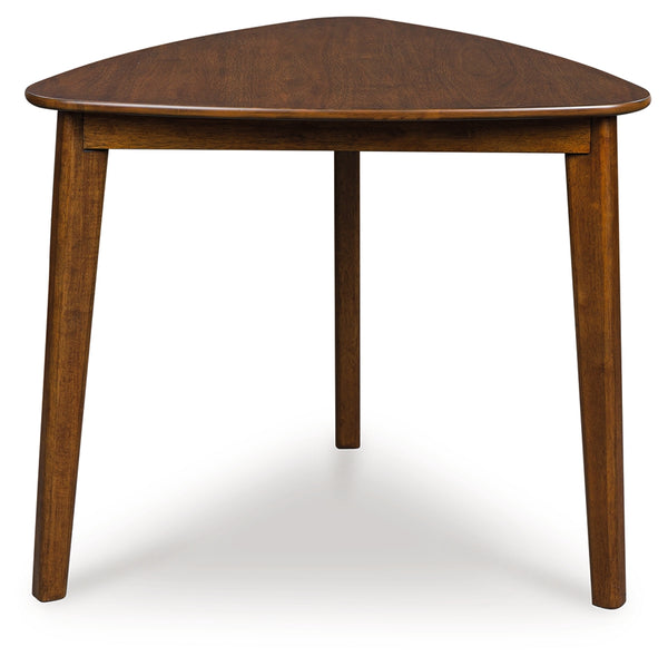 Tameride Brown Triangle Dining Table