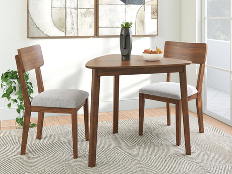 Tameride Dining Table and 2 Chairs in Brown from Ashley - Luna Furniture