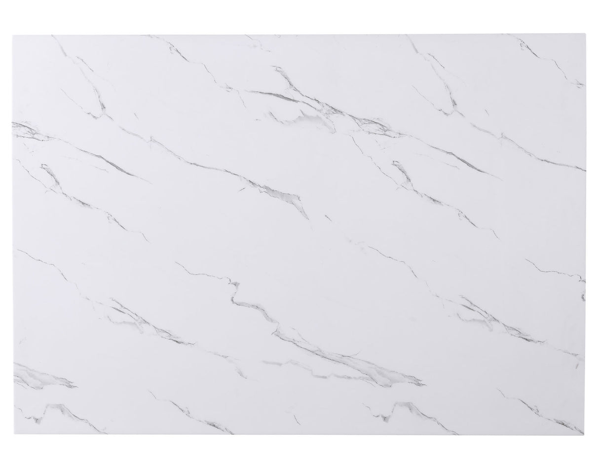 Taylor Tan Faux-Marble Counter Height Dining Set from Steve Silver - Luna Furniture