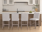 Taylor Tan Faux-Marble Counter Height Dining Set from Steve Silver - Luna Furniture
