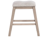 Taylor Tan/Gray 24″ Backless Counter Stool, Set of 2 from Steve Silver - Luna Furniture