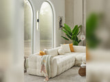 Teddy Cream Sectional Sofa