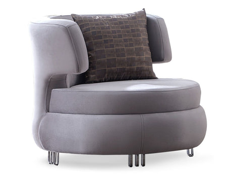 Kapadokya 3-pieces (Sofa & Loveseat & Chair) Livingroom Set in Grey from Furnia - Luna Furniture