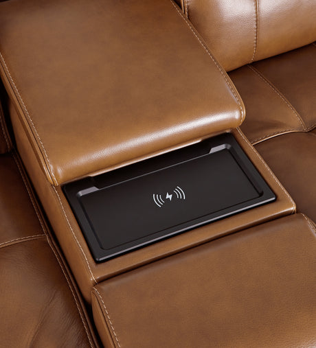 Temmpton 6-Piece Sectional with Ottoman in Chocolate from Ashley - Luna Furniture