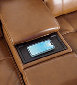 Temmpton 6-Piece Sectional with Ottoman in Chocolate from Ashley - Luna Furniture