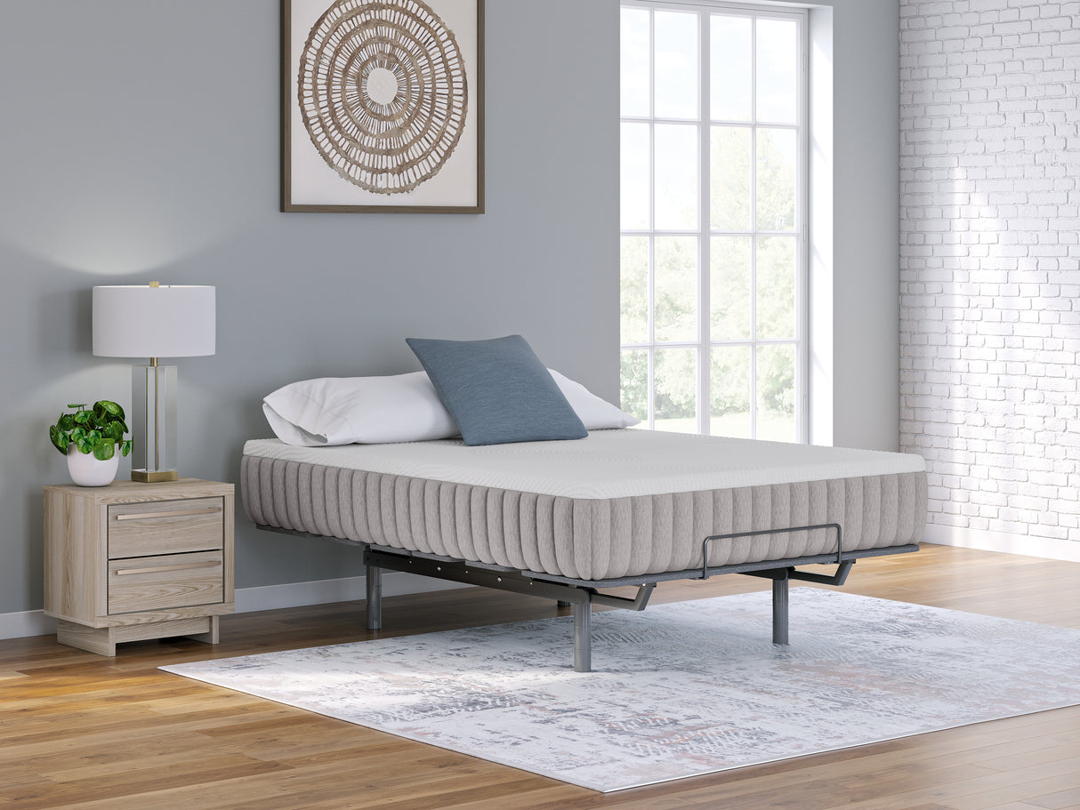Terra Sleep Firm White Queen Mattress from Ashley Furniture - Luna Furniture