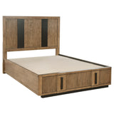Terrace 4-piece California King Wall Panel Bedroom Set Ash Brown from Coaster - Luna Furniture