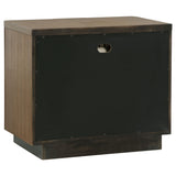 Terrace 4-piece California King Wall Panel Bedroom Set Ash Brown from Coaster - Luna Furniture