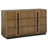 Terrace 5-piece California King Wall Panel Bedroom Set Ash Brown from Coaster - Luna Furniture