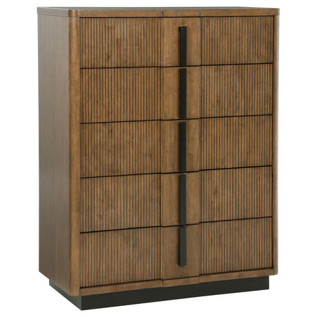 Terrace 5-piece Eastern King Bedroom Set Ash Brown from Coaster - Luna Furniture