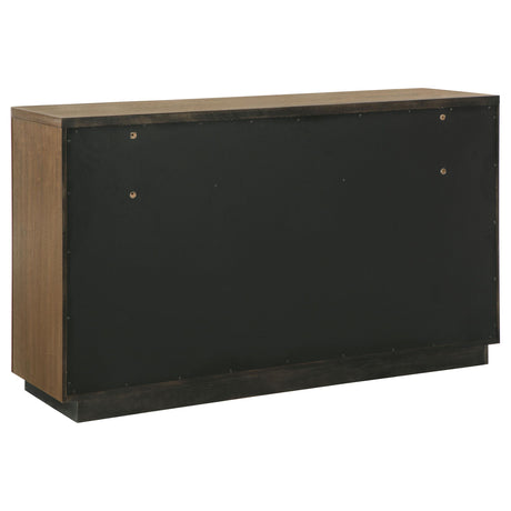 Terrace 6-piece Eastern King Wall Panel Bedroom Set Ash Brown from Coaster - Luna Furniture