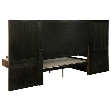 Terrace 6-piece Queen Wall Panel Bedroom Set Ash Brown from Coaster - Luna Furniture